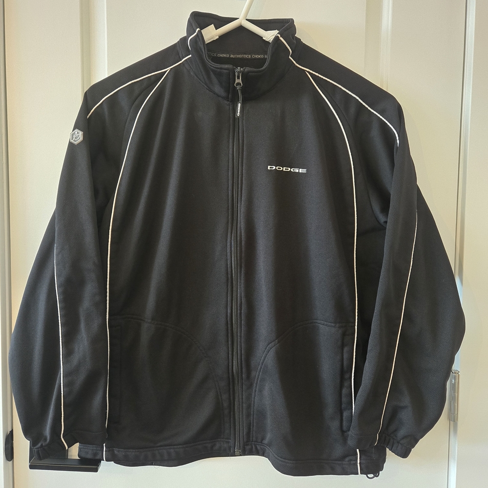 Choko Authentics Dodge Jacket Mens XL Aspen Ridge II Full Zip Sweatshirt Black
